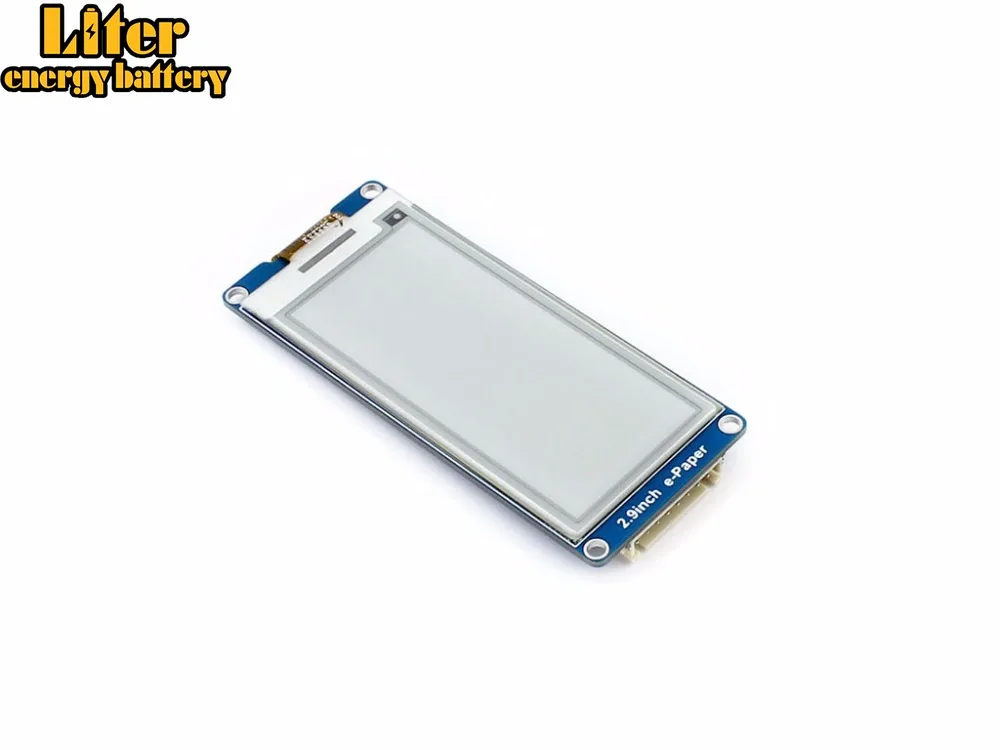 Модуль электронной бумаги Waveshare 296x1282 9 дюйма дисплей 2 'e Ink интерфейс SPI для Raspberry