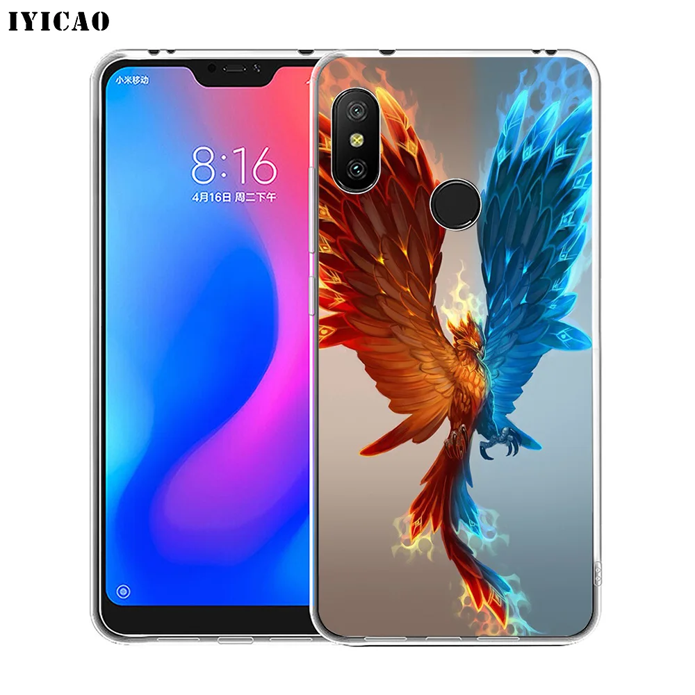 Мягкий силиконовый чехол для телефона IYICAO Sophie Turner Dark Phoenix Xiaomi Mi 9 8 SE 6 A1 A2 Lite F1 MIX2S