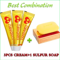 3pcs zudaifu psoriasis dermatitis eczema ointment treatment psoriasis eczema1pc sulfur soap for clean skin prevent recurrence