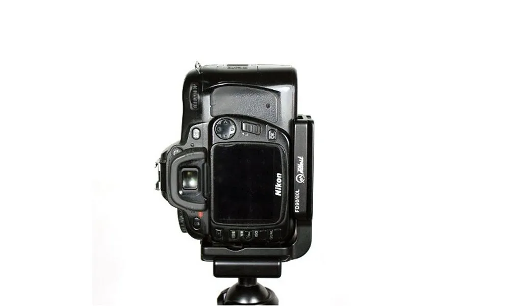 Быстросъемная Вертикальная L пластина/L кронштейн для Nikon D90 D80|l plate|quick release l platerelease