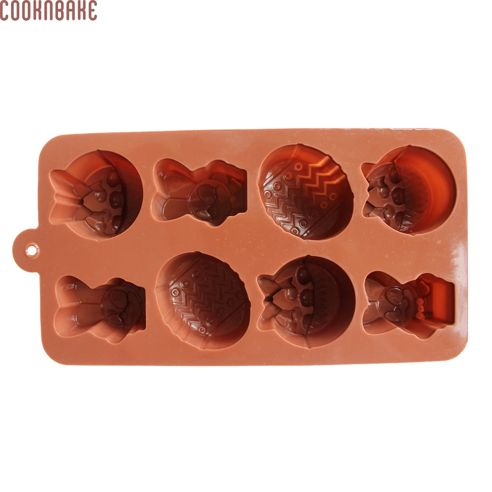 COOKNBAKE силиконовая форма сделай сам для шоколада льда желе пудинга пасхальных яиц