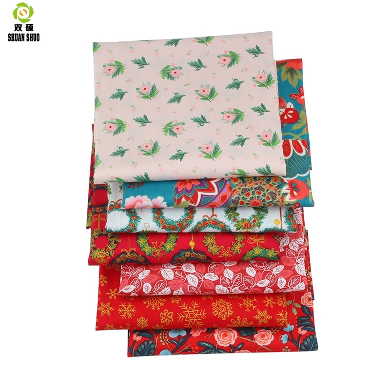 7 шт./партия хлопковая ткань для кукол 40 х50 см |