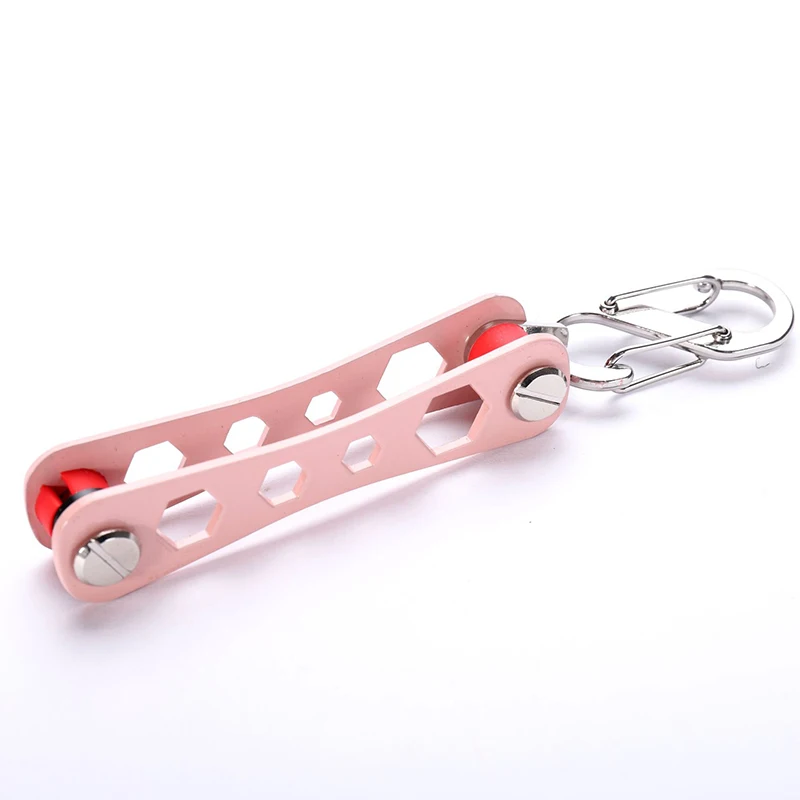 Компактный держатель для ключей и брелок органайзер Горячая ключница женский