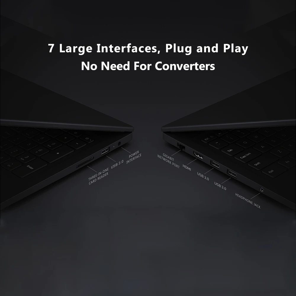 Xiaomi 15,6 дюймов ноутбуки 4G/8G ram DDR4 128G/256G SATA SSD Intel I3/I5 четырехъядерный ноутбук компьютер Клавиатура Тачпад ПК