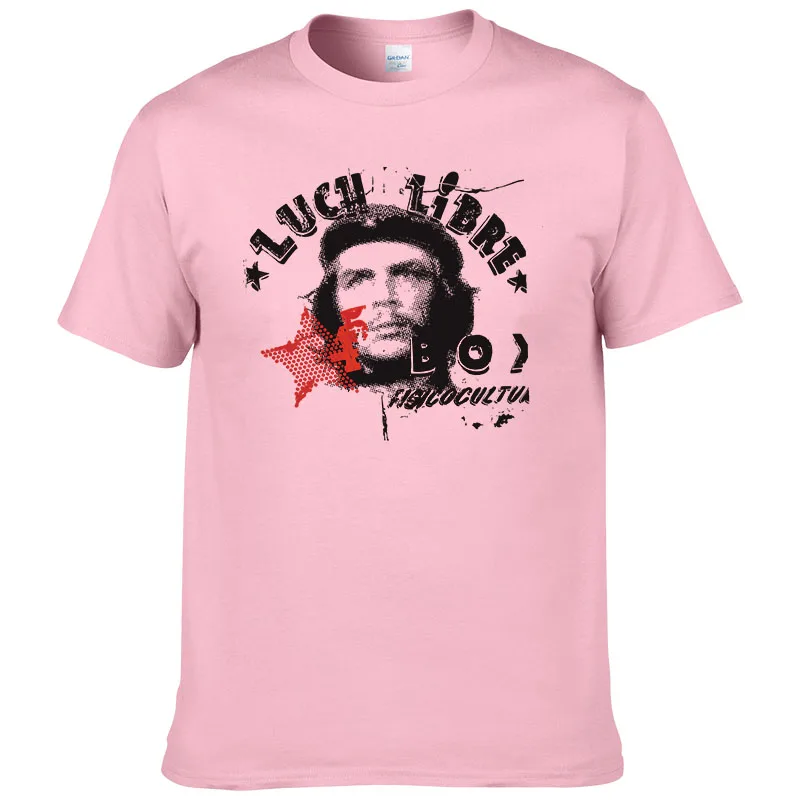 Мужская хлопковая футболка с принтом Che Guevara стильные дизайнерские топы