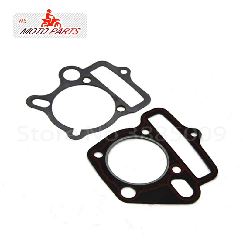 Lifan 125cc детали двигателя dirt bike pit Piston-Kit-Rings-Pin-Cylinder-Gasket-52-4MM-14MM-LF125 | Автомобили и