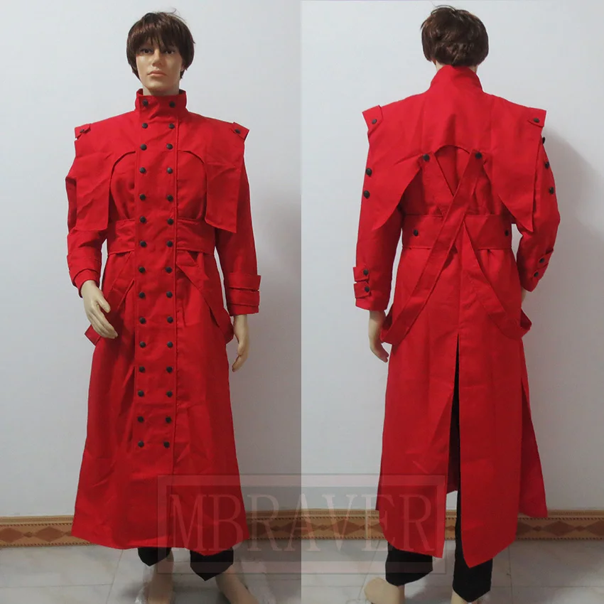 Костюм для косплея Trigun Vash с тычинками изготовленный на заказ любого размера|cosplay
