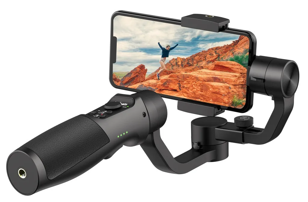 Vimble 2 стабилизатор 3-осевой портативный смартфон Gimbal с 183 мм телескопическая стойка Штатив для iPhone Gopro экшн Камера
