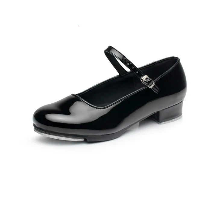 Brand New Children Tap Dancing Shoes Leather Flamenco Balance Girls Clogging Shoe Size EU26-EU36 | Спорт и развлечения