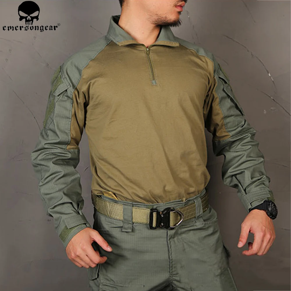Emerson Мультикам боевая рубашка охотничья одежда G3 BDU Airsoft тактический emerson Военный
