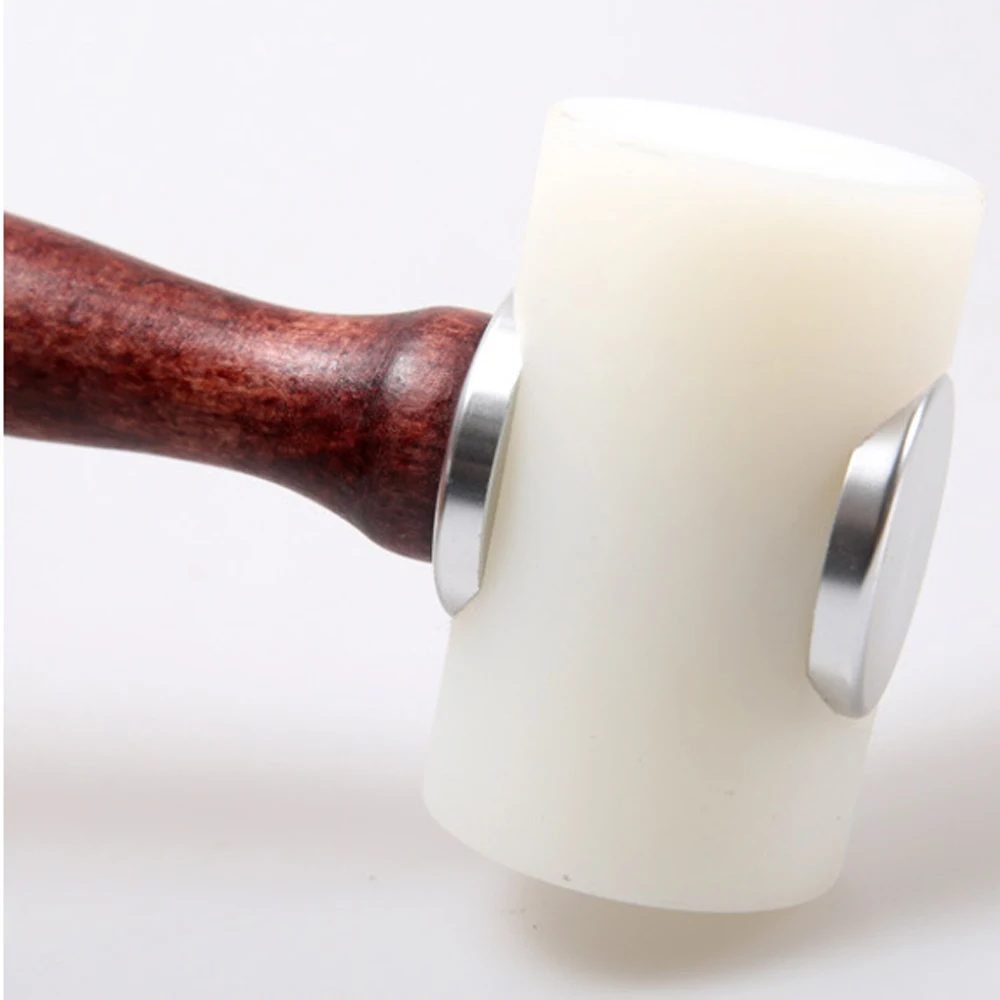 DIY leather craft stamping punch hammer hand tool |