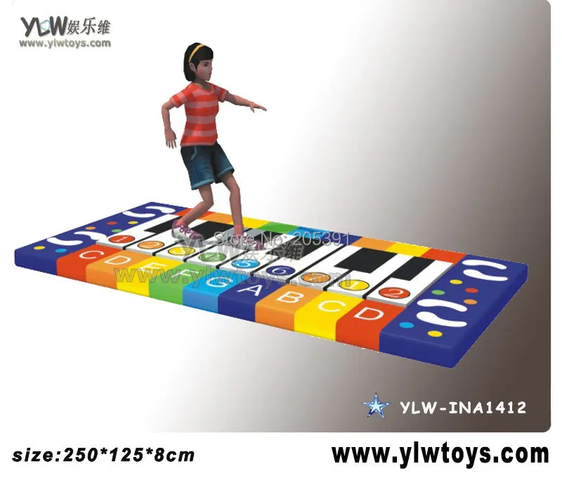 Развлекательная игровая площадка для детей Детский игровой центр пианино с