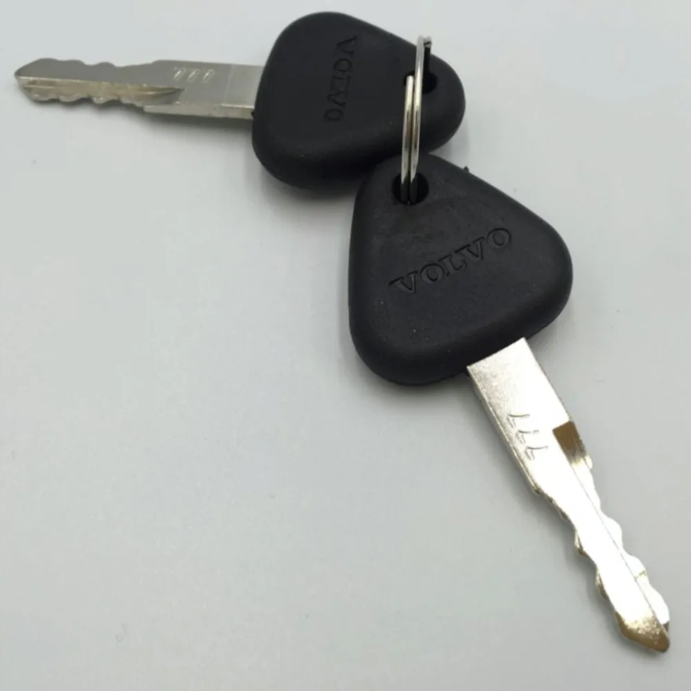 2 шт. Новые OEM ключи подходят для Volvo Clark Samsung экскаватор 777|excavator|excavator volvoexcavator keys |