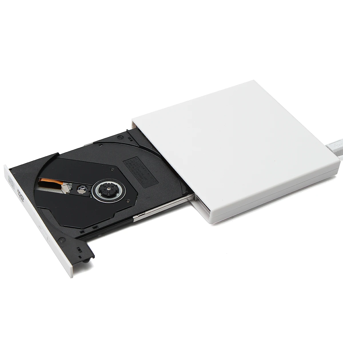 Высокое качество USB 2,0 портативный ультра тонкий внешний слот-в DVD-RW CD-RW CD DVD rom плеер привод писатель Rewriter горелки для ПК