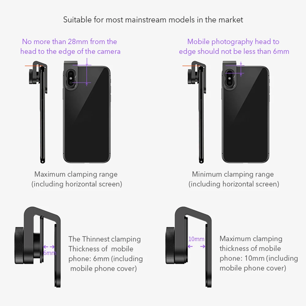 APEXEL HD 10X Супер Макро объектив микро линзы с универсальным зажимом для IPhone XS Max samsung s9 huawei всех смартфонов дропшиппинг