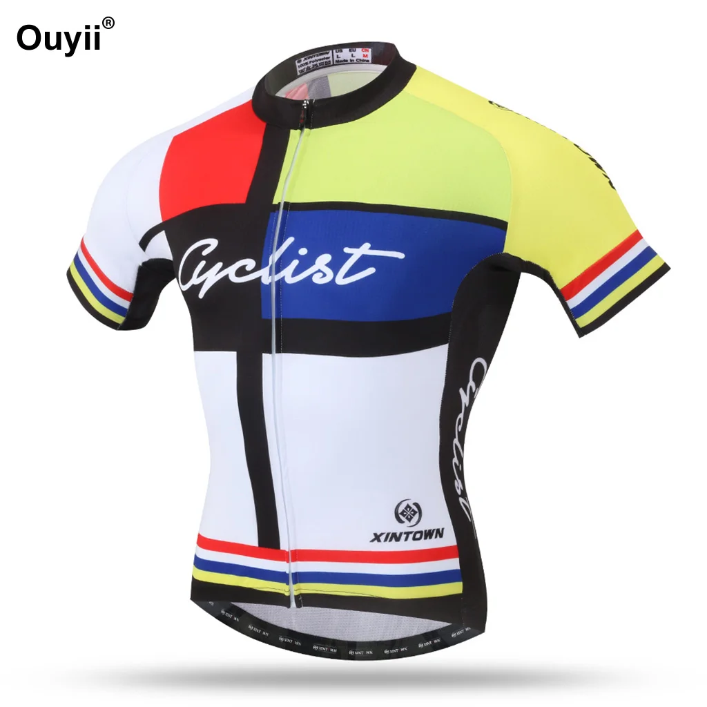 Outdoor Cycling Jersey Sets Short Sleeve Suits Sports Sweat Quick Dry Clothing Mountain Bike Clothe Wicking Sportswear | Спорт и