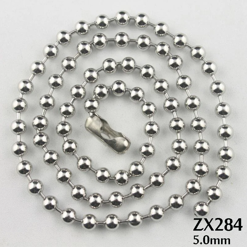Цепочка с шариками из нержавеющей стали 50 100 м 5 мм|fashion jewelry|jewelry fashionchain jewelry |