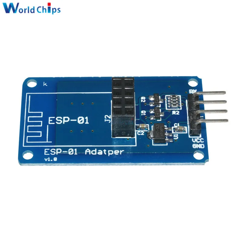 Серия ESP8266 Wi Fi беспроводная плата адаптера esp01 модуль 3 В 5 совместимый