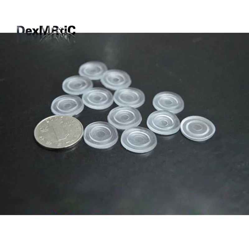 200 шт. резиновые прокладки нескользящий коврик для чайного столика стекла