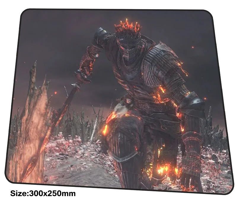 Коврик для мыши Dark Souls 300x250 мм игровой коврик большой персонализированный с