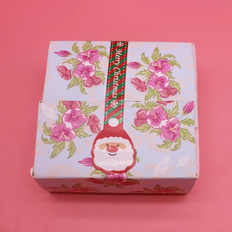 40pcs Long Christmas Cake Seal Sticker Gift Push Pop | Дом и сад