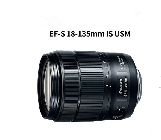 Белая коробка Canon EF S 18 135mm f/3 5 6 IS USM объектив с фиксированным фокусным расстоянием