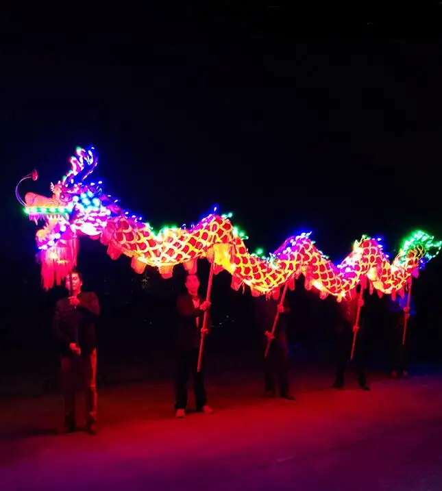 Новый китайский традиционный танцевальный светильник Dragon Led Laser Folk|Танцевальный