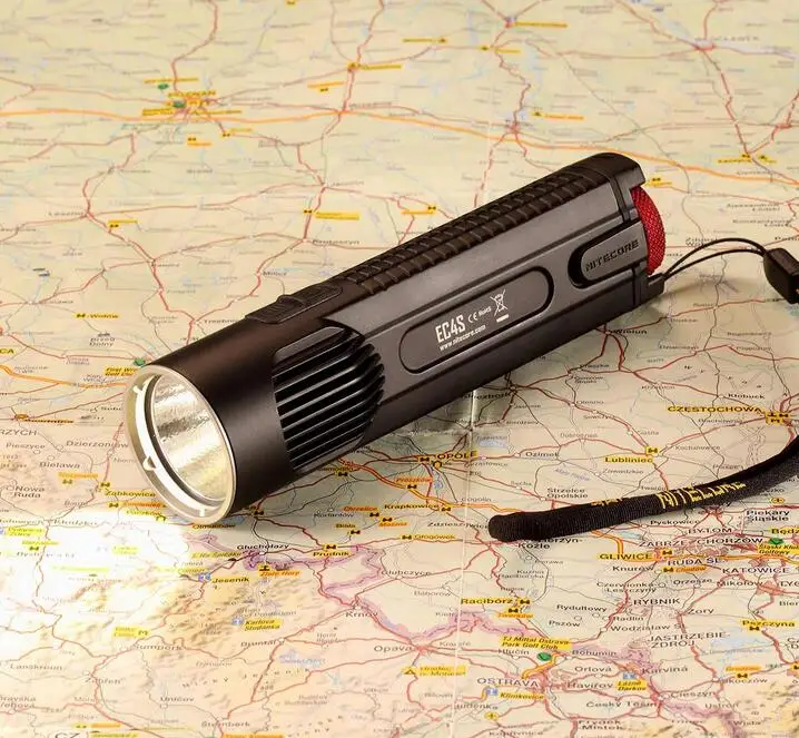 NITECORE EC4S тактический фонарь CREE XHP50 max 2150 люмен дальность луча 280 метров уличный