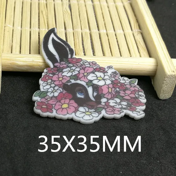 0604 10 шт./лот 31X32 мм мультфильм плоская смола - Цвет: 0604