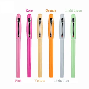 Ручка перьевая baoyushi 1020, перьевая ручка 0,5 мм, 6 различных цветов, низкая цена