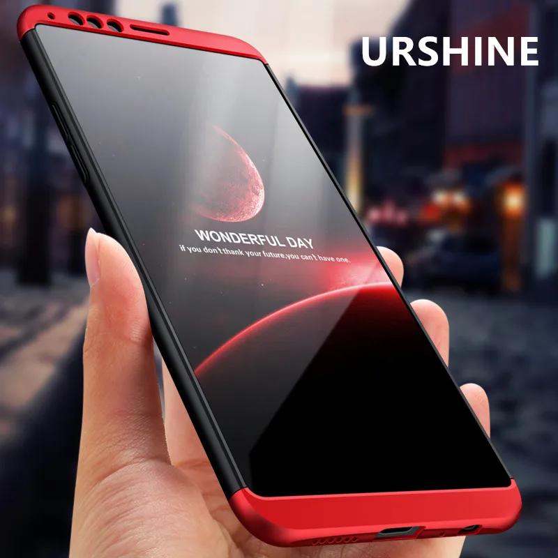 URSHINE Full Protective Phone Case Cover for OPPO R11s 360 Degree All-around Body Capa Coque Oppo r11s 6.01&quot |