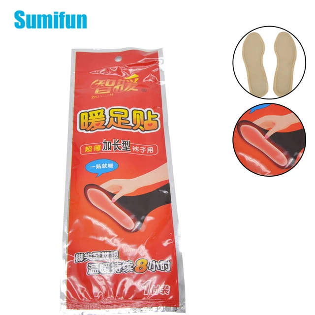 Sumifun 8 шт. теплый паста для ног тело греющая палочка прочный Разогревающий