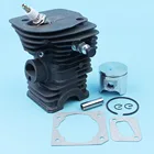 Прокладка поршня цилиндра 42 мм, комплект топливного фильтра для Jonsered CS 2141 2145 2150 EPA Husqvarna 340 345 бензопила 503870274,503870276