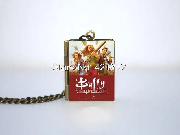 Полимерная Обложка в виде комикса ожерелье Женская история вампира B0948 |