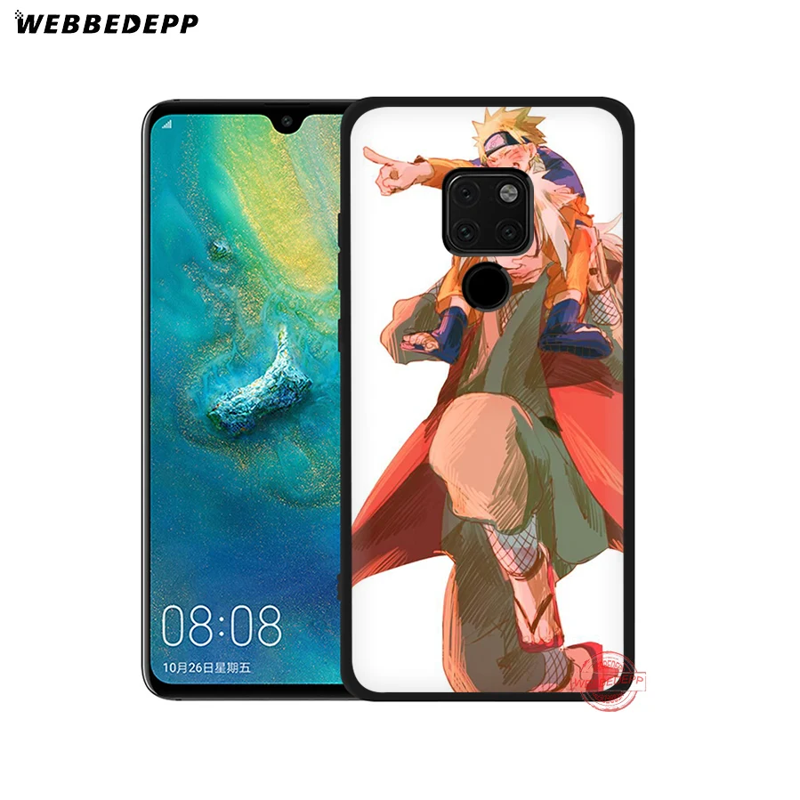 Мягкий чехол WEBBEDEPP Naruto и Jiraiya для Huawei Mate 30 10 20 Pro Lite Nova 2i 3 3i 4 5i 2 | Мобильные телефоны