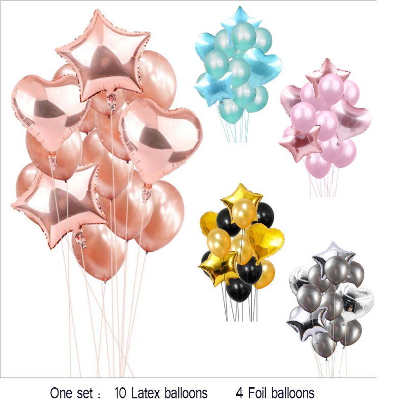 Надувной шар из алюминиевой фольги для украшения свадьбы или дней рождения все