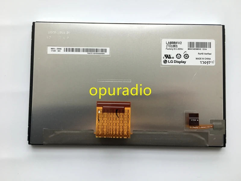Оригинальный Новый 8 дюймовый ЖК дисплей LA080WV2(TD)(03) LA080WV2 TD03 панель экрана для Toyuta MAP