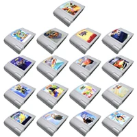 Видеоигра картридж 64 битовый игровой консоли карты гоночные игры английский