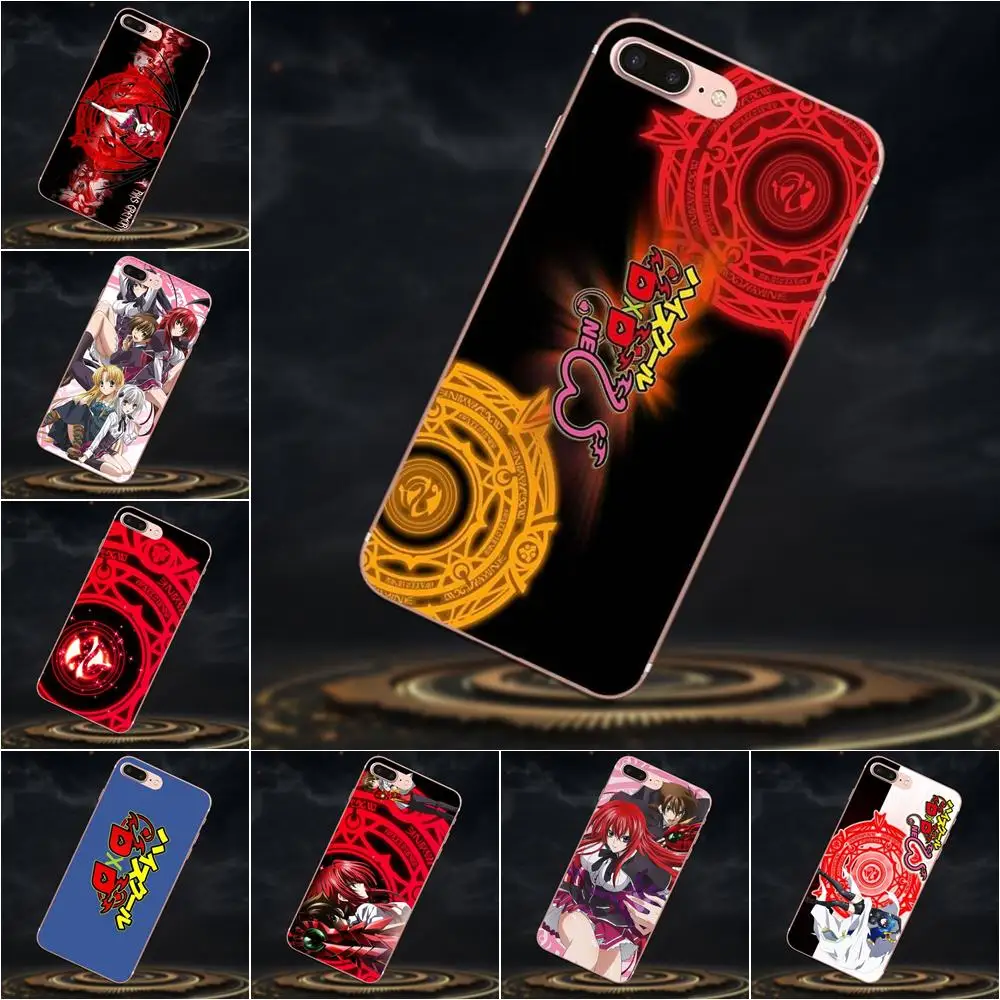 Чехол для телефона с логотипом Dxd старшей школы прозрачные чехлы Coque Cover Apple iPhone 4 4S
