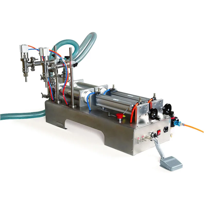 10 1000 мл электрическая пневматическая машина для розлива жидкости с двойной