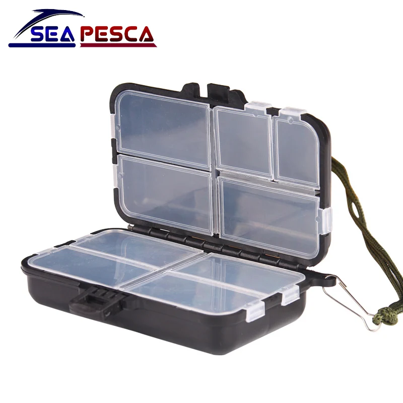 SEAPESCA 9 Отсеков чехол для хранения нахлыстом приманка ложка крючок ящик