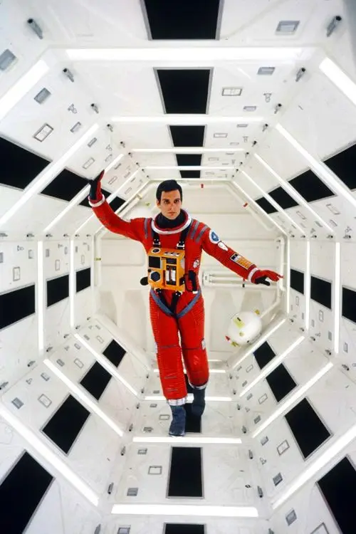 2001 A Space Odyssey Landing on the Moon Ретро Винтаж классическое кино плакат из крафт-бумаги