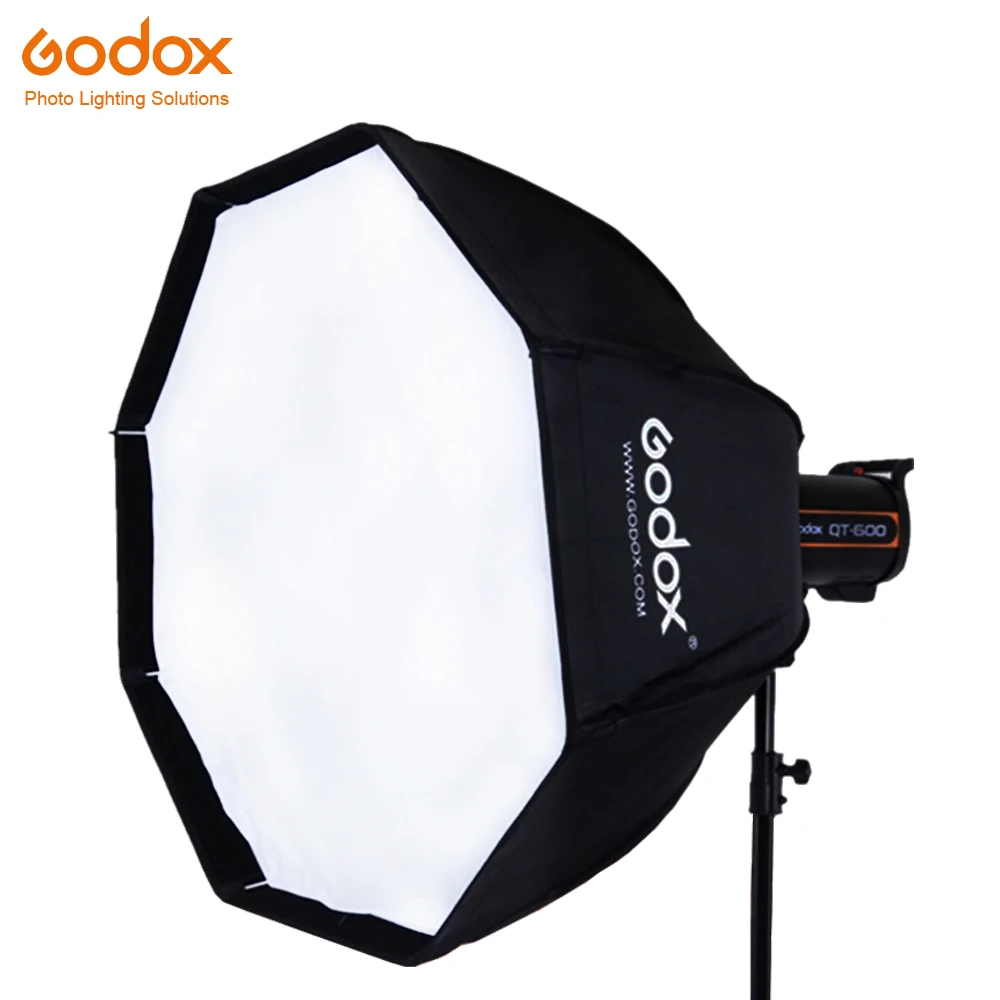 Godox UE-120cm Bowens Mount софтбокс в виде ВОСЬМИУГОЛЬНОГО зонта мягкая коробка с креплением Bowens для крепления Bowens Studio Flash Light
