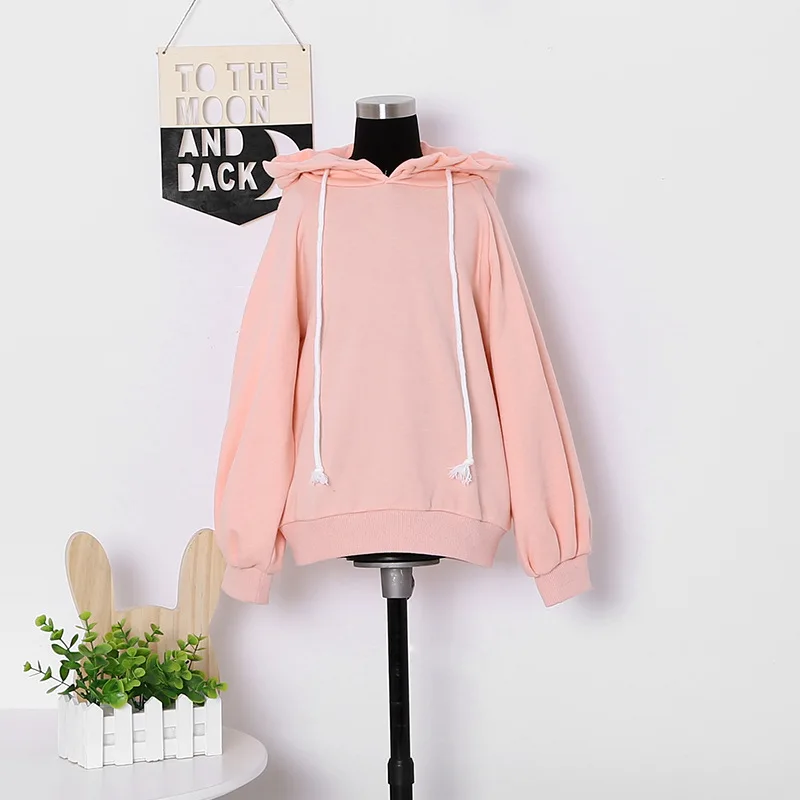 Ruffles Girl's Spring Autumn Long Sleeve Hooded Dress Thick Loose Kids for Girls Elegant Fall Garments 18PCW0129 | Детская одежда и