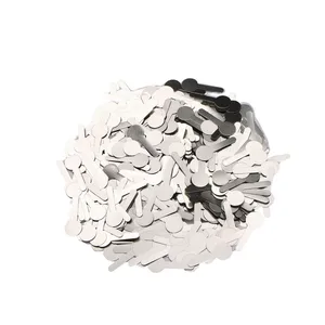 Никелевая проводящая пластина 0,12x20,5x8 мм для точечной сварки аккумулятора 18650, 500 шт.