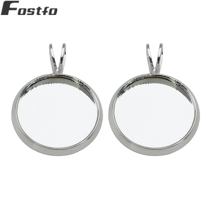 Ожерелье с подвесками в форме буквы 10 шт./лот пустая основа подходит для 12 14 16 18 20