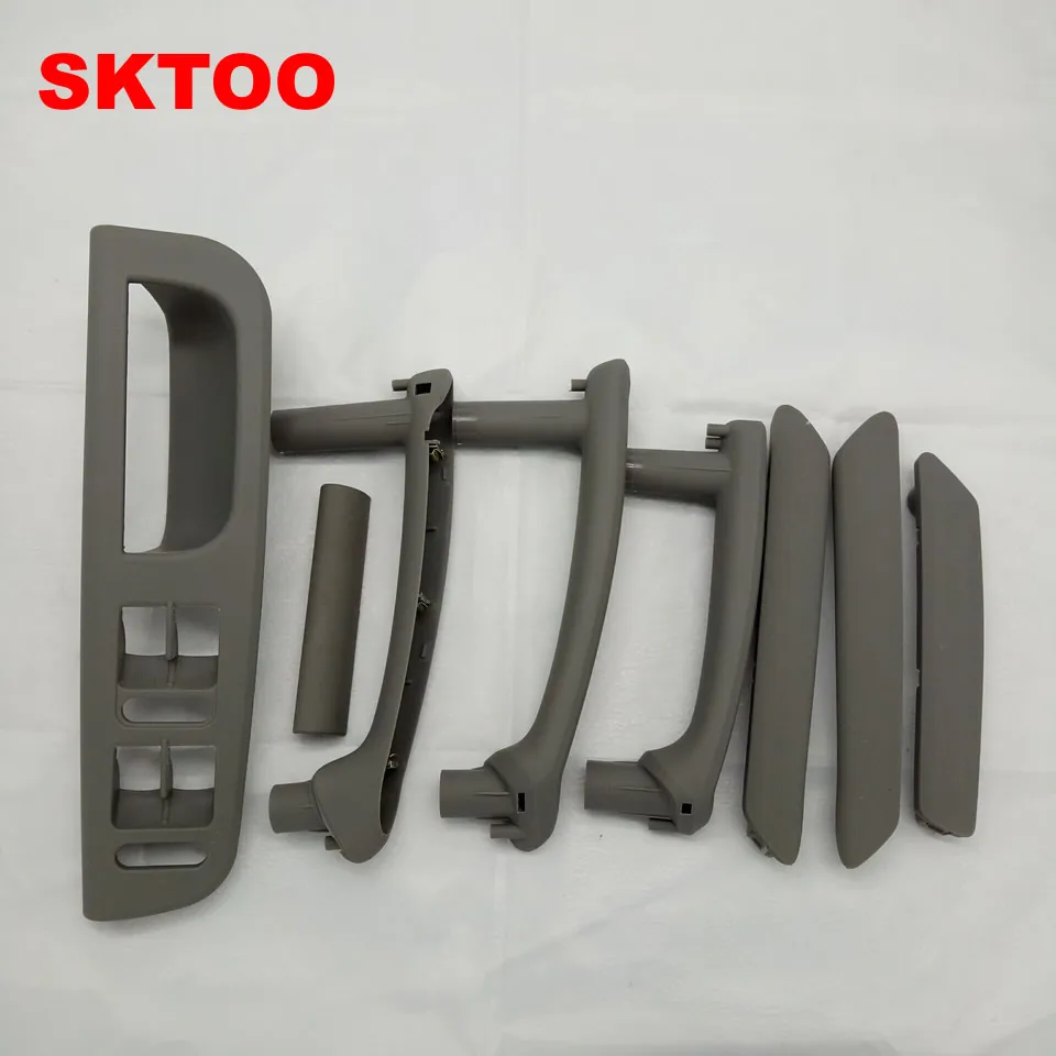 Комплект SKTOO серый подлокотник и панель переключателей для дверных ручек окон VW
