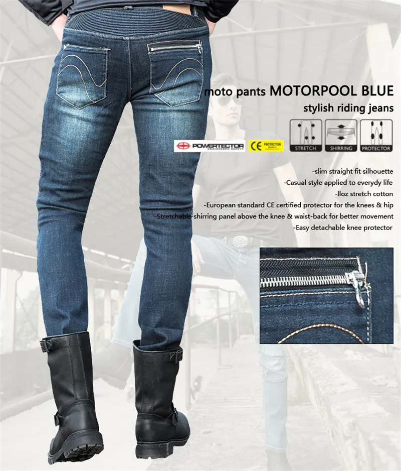 2018 fashion straight Uglybros jeans motocross moto pants men's motorcycle protection | Автомобили и мотоциклы