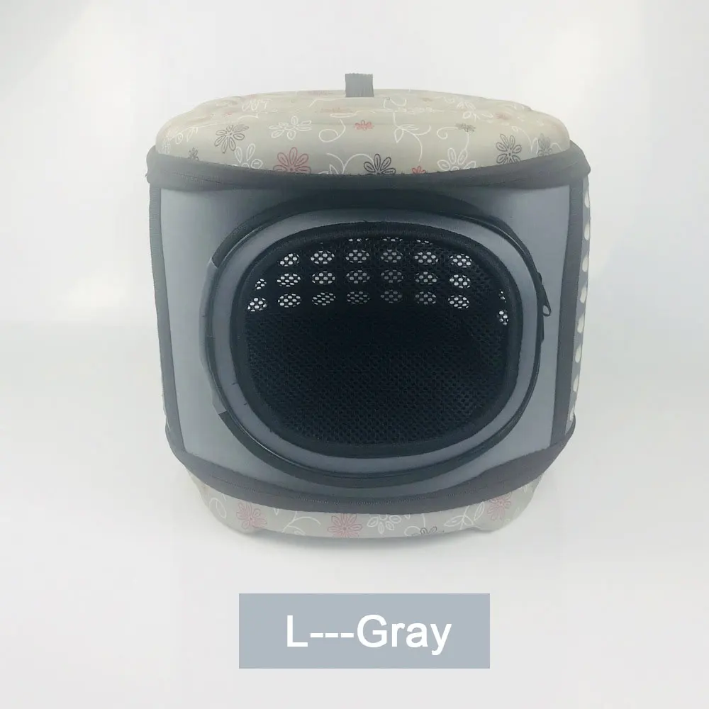 S Gray Переноска для собак, кошек, дорожная сумка для домашних животных, переносная сумка для кошек, щенков, сумка для переноски на плечо, маленькая собака на открытом воздухе, сумки XS/S/M/L, товары для домашних животных - Цвет: S Gray
