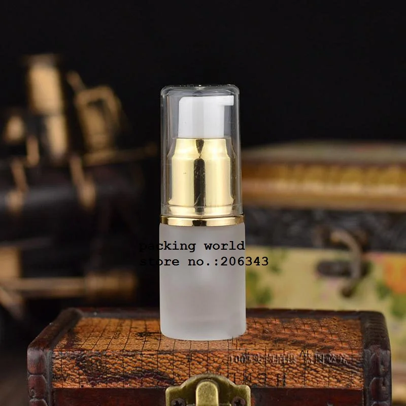 15 мл насос для отжима матового стекла лосьона эмульсии основы сыворотки эссенции